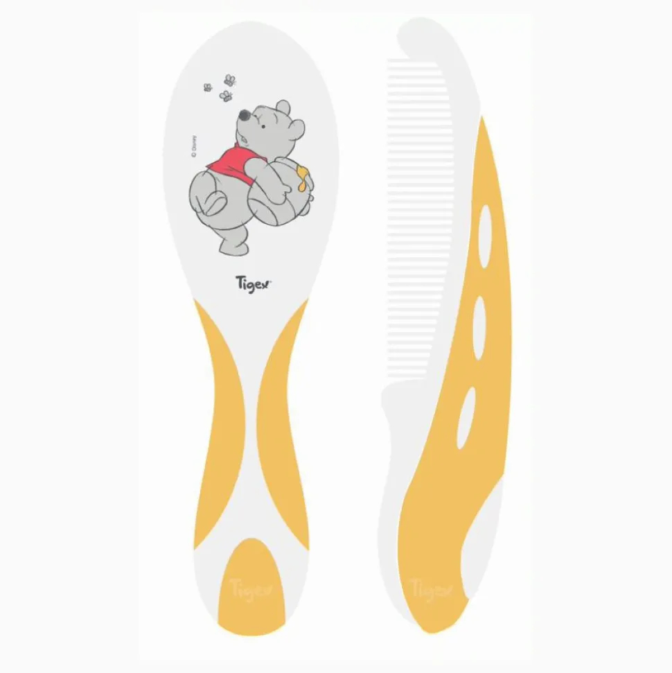 Brosse et peigne winnie l'ourson