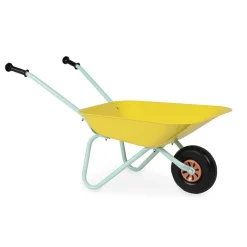 Brouette en métal pour enfant happy garden