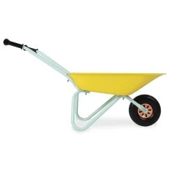 Brouette en métal pour enfant happy garden