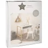 Bureau bois et blanc