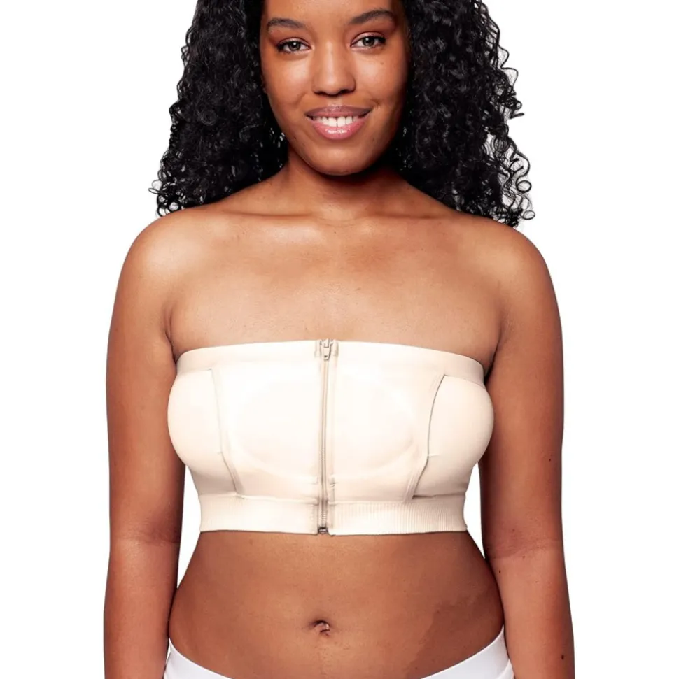 Bustier d'allaitement mains libres xl chair