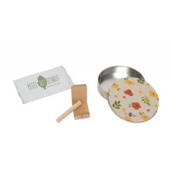 Cadre empreinte baby box ronde little prairie