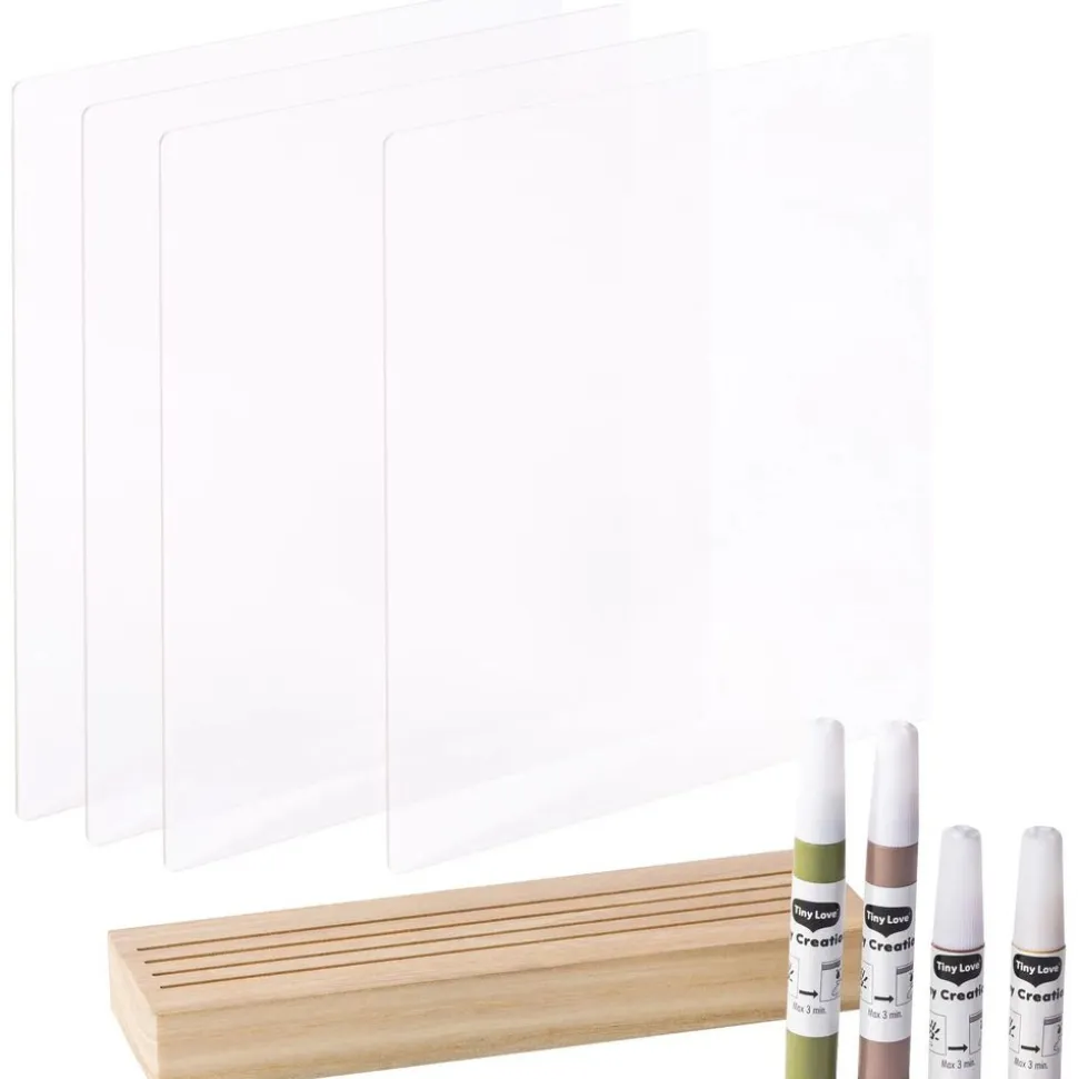 Cadre transparent 4 empreintes