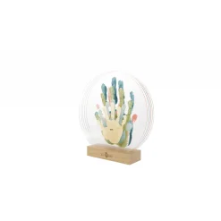 Cadre transparent 5 empreintes family colors