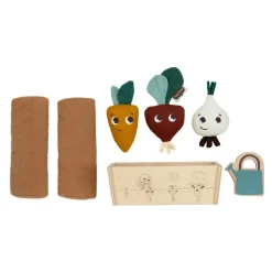 Cagette de 3 peluches légumes - garden of adventures