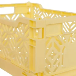 Cagette pliante arry 30 x 20 x 11,5 cm jaune