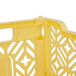 Cagette pliante arry 30 x 20 x 11,5 cm jaune