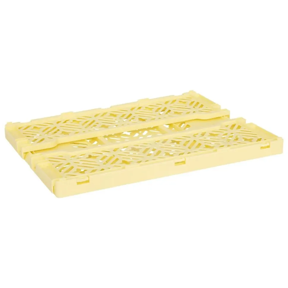 Cagette pliante arry 40 x 30 x 15 cm jaune