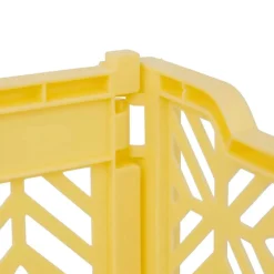 Cagette pliante arry 40 x 30 x 15 cm jaune