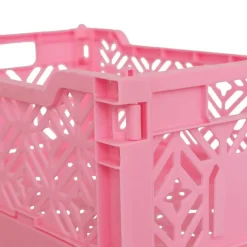 Cagette pliante arry 30 x 20 x 11,5 cm rose