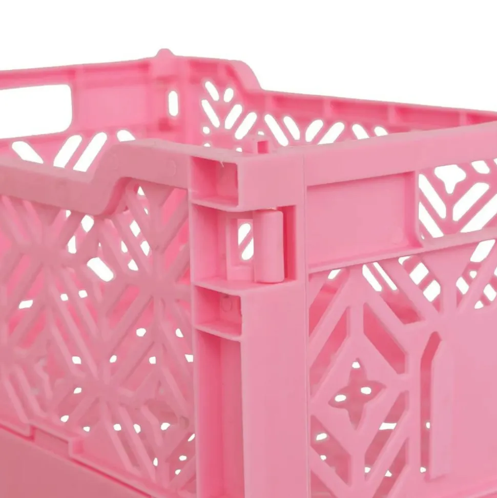 Cagette pliante arry 30 x 20 x 11,5 cm rose