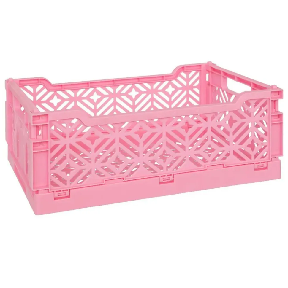 Cagette pliante arry 30 x 20 x 11,5 cm rose
