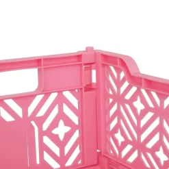 Cagette pliante arry 30 x 20 x 11,5 cm rose