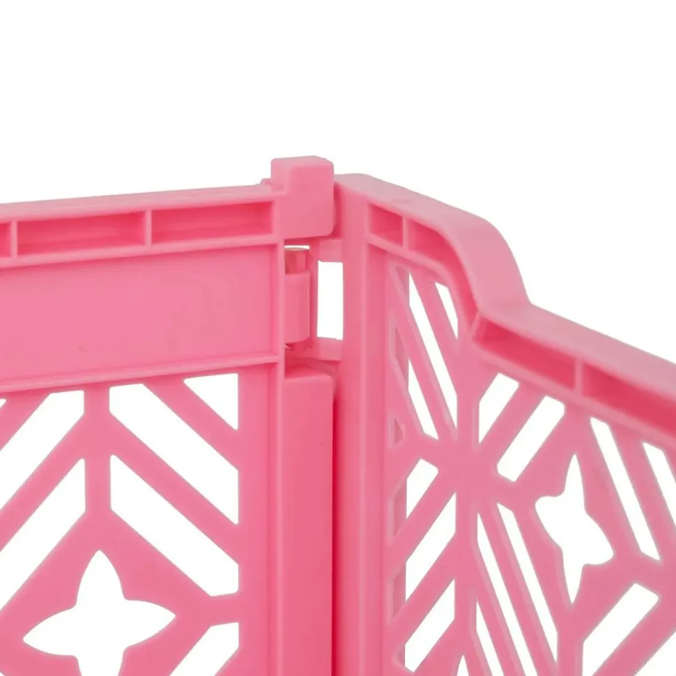 Cagette pliante arry 40 x 30 x 15 cm rose