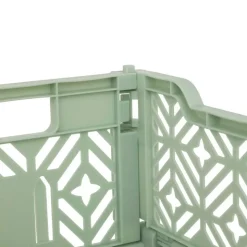 Cagette pliante arry 30 x 20 x 11,5 cm vert