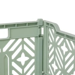 Cagette pliante arry 40 x 30 x 15 cm vert