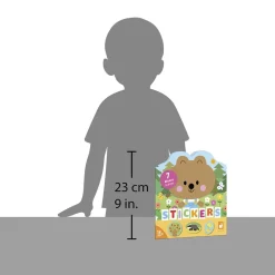 Cahier de stickers pour enfants la forêt