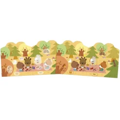 Cahier de stickers pour enfants la forêt