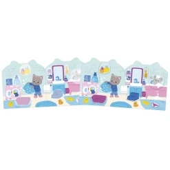 Cahier de stickers pour enfants la maison