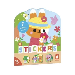 Cahier de stickers pour enfants la campagne
