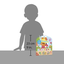 Cahier de stickers pour enfants la campagne
