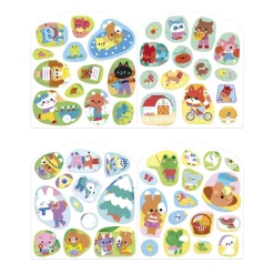 Cahier de stickers pour enfants la campagne