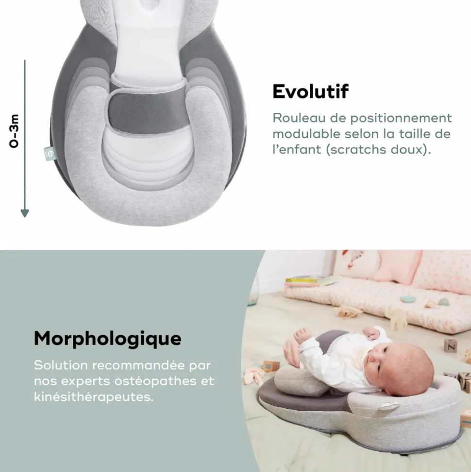 Cale bébé cosydream + avec ceinture