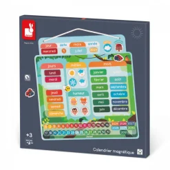 Calendrier semainier magnétique