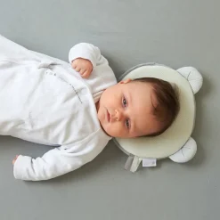 Cale tête bébé p'tit panda air + blanc