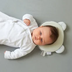 Cale tête bébé p'tit panda air + gris