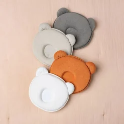 Cale tête bébé p'tit panda gris