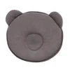 Cale tête bébé p'tit panda gris foncé