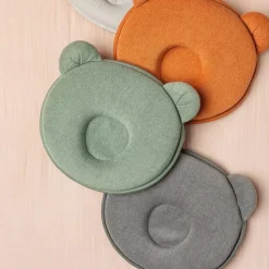 Cale tête bébé p'tit panda kaki