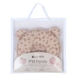 Cale tête bébé p'tit panda léopard