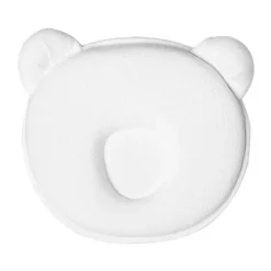 Cale tête bebe p'tit panda blanc
