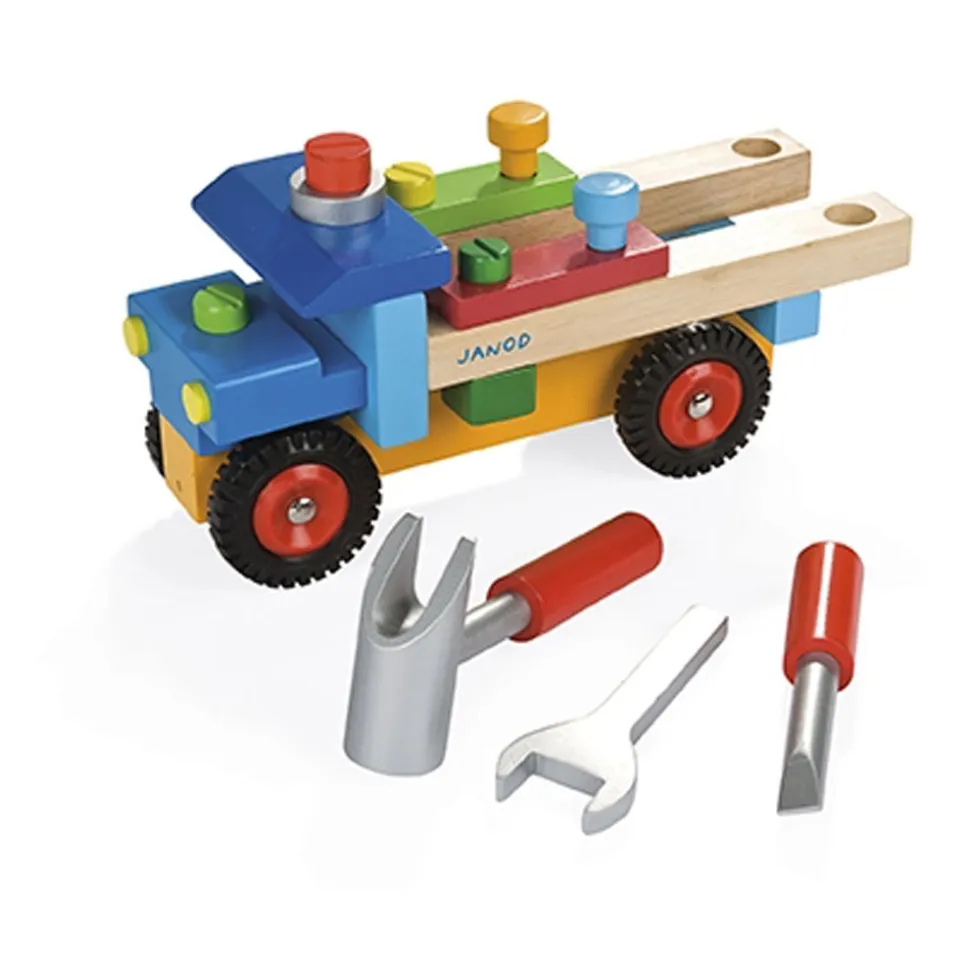 Camion bricolo original en bois