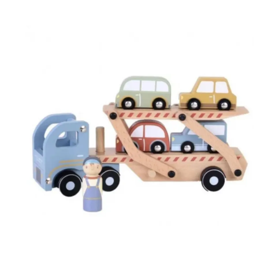 Camion transporteur en bois