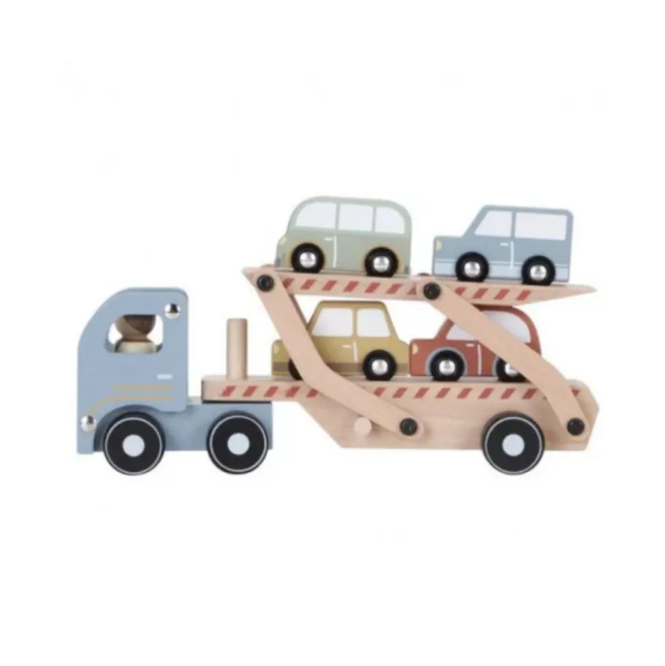 Camion transporteur en bois
