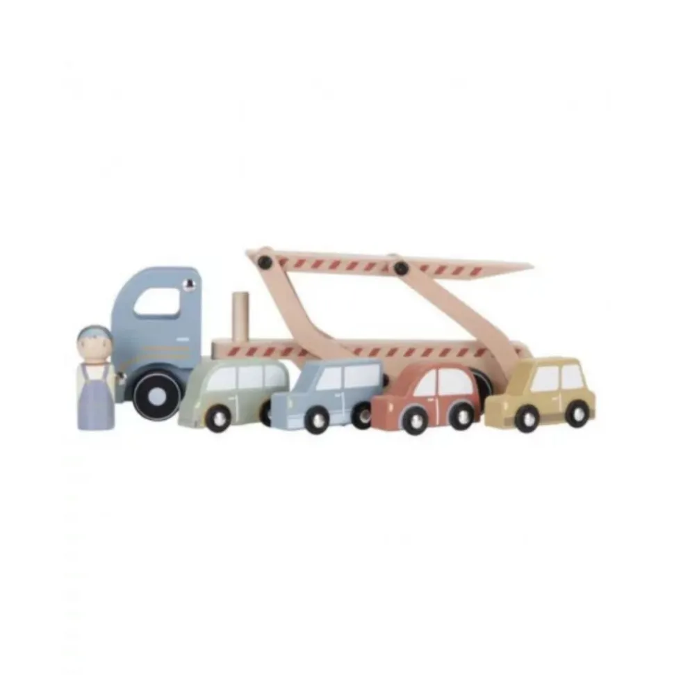 Camion transporteur en bois