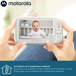 Caméra de surveillance bébé connectée vm75