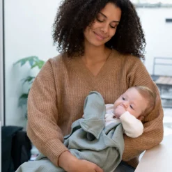 Cape d'allaitement mom'n play tetra green
