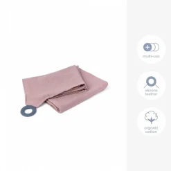Cape d'allaitement mom'n play tetra pink