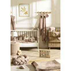 Cape de bain avec gant - bambou & gaze - mix&match