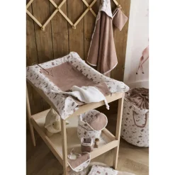 Cape de bain bambou avec gant - cosy forest