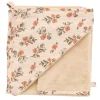 Cape de bain bambou avec gant - secret cottage