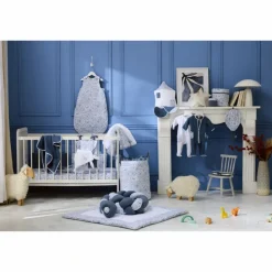 Cape de bain bébé avec gant de toilette forêt enchantée