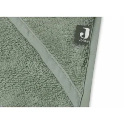 Cape de bain bébé éponge 75x75 cm ash green