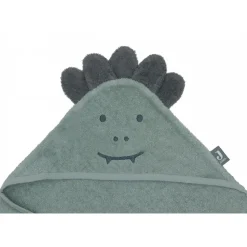Cape de bain bébé éponge 75x75 cm jungle jambo crocodiles