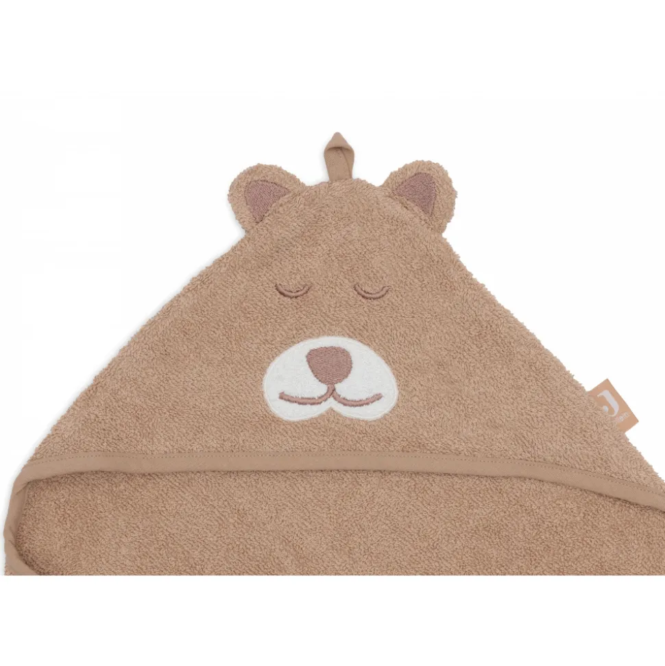 Cape de bain bébé éponge 75x75 cm jungle jambo guépard