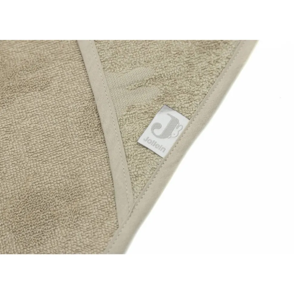 Cape de bain bébé éponge 75x75 cm miffy olive